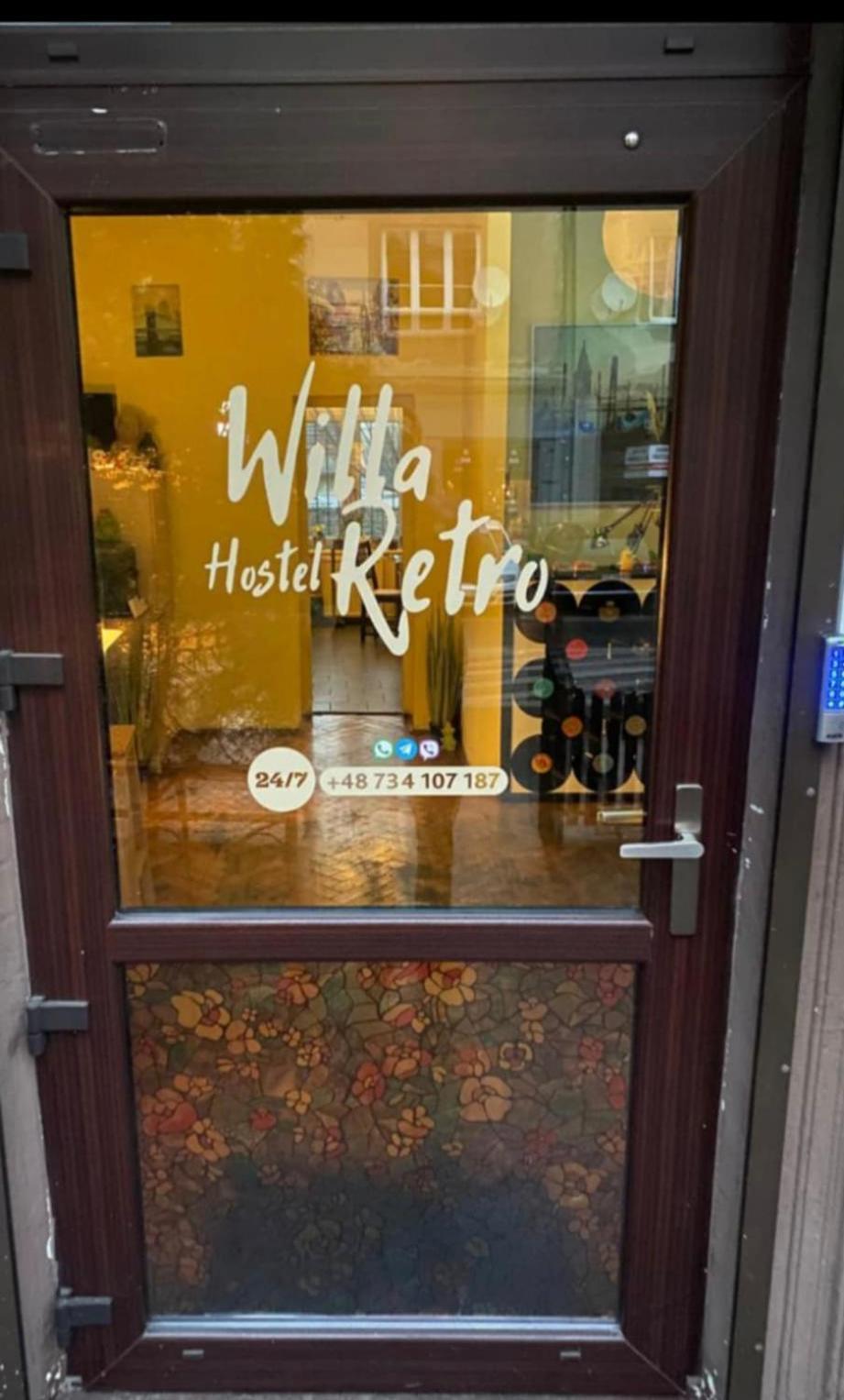 Willa Retro Hostel Cracovia Exterior foto